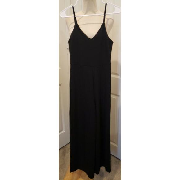 Zara Woman Basic Collection Sleeveless Straight Leg Side Pockets Jumpsuit Small - Picture 7 of 7